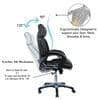 Mearisha High Back Executive Chair in Black Colour