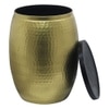 Metalsmith Side Table – Gold Finish