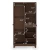 Magellan Solid Wood 2 Door Wardrobe in Teak Finish