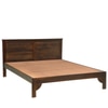 Verowood King Size Bed Without Storage in Provencial Teak Finish