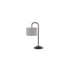 Alana Grey cotton Shade Iron Table Lamp