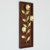 W-Oliver Abstract Metal Wall Decor in Gold Set of 1