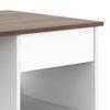 Tylor Engineered Wood Study Table in Classic Walnut Finish