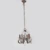 Fabia 3 Light Metal Chandelier