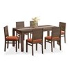 Atlas Crest Storage Solid Wood 6 Seater Dining Table With Atlas Dining chairs