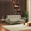 Waverly 2 Seater Leather Sofa in Taupe Mist Colour
