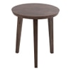 Metalsmith Solid Wood Side Table in Walnut Finish