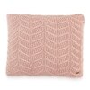 Rosa Pale Pink Cotton Cushion Cover 16X16  Inches