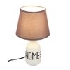 HOME Table Lamp White Sleek Contemporary Design