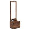 Zephyr Solid Wood Dressing Table in Teak Finish