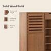 Madden Shoe Cabinet Finish Amber Walnut