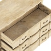 Helena Solid Wood Chest of 3 Drawers in White Finish