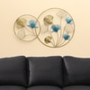 W-Forrest Abstract Metal Wall Decor in Multicolor Set of 1