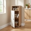 Lofty Medium Wardrobe with Circular Pattern Design for Contemporary Bedroom Spaces