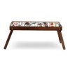 Friends Breakfast Solid Wood Breakfast Table/Tray In Multicolour