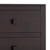 Magellan Solid Wood Chest of 6 Drawers in Mahogany Finish