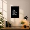 The Castle Decor Stay Patient Trust Your Journey Wall Art 8x12 Inch