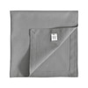 Luxe Home Cotton Kitchen Napkin for Dining Table and Kitchen Set of 4 (Grey, 45x45 cm)
