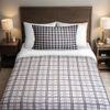 Threads Silky Touch Premium Super King Size Flat Bedsheet 274 x 274 cms
