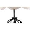 Collins Vintage off-white Shade Table lamp with Wood & Iron Base