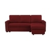 Solace  Pull Out Sofa cum Bed  in Maroon Colour