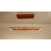 Even 36 Brown Wooden LED Hanging Lamp