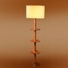 Devansh Shelf Wooden Floor Lamp
