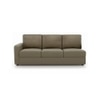 Apollo Compact Sofa (Colour : Cappucino, Cushion : Hard, Seating Capacity : Right Aligned 3 Seater + Right Aligned Chaise)