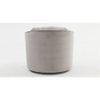 Marius Swivel Solid Wood Round Chair in Grey Colour