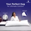 Cuddle Pillow Ultra Soft Fiber for full body comfort for sleeping