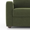 Apollo Sofa (Colour: Moss Green, Cushion: Hard, Sofa Type: Regular, Seating Capacity: 2 Seater, Back Type: Regular)