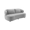 Henry Velvet 2 Seater Sofa Grey Color