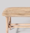 Norway Solid Wood Bench In  Natural  Finish