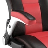 Mika Leatherette Study Chair in Scarlet Red Colour