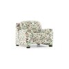 Farina Luxe 1 Seater Fabric Sofa in Clara Velvet Colour