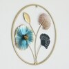 W-Neeva Abstract Metal Wall Decor in Multicolor Set of 1
