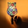 Devansh Metal Electric Wall Light in Gold Colour with Multi Shade Count of 1 Light