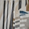 Multicolor Abstract 210 TC Mix Cotton Flat Single Bed Size Bedsheet With 2 Pillow Cover From Threads