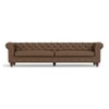 Winchester Sofa Set (Colour : Mocha Brown , Seater : 4+2+1+1)