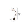 Fisher Beige Jute Floor Lamp with Beige Jute Base