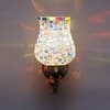 Devansh Metal Electric Wall Light in Antique Gold Colour with Multi Shade Count of 1 Light