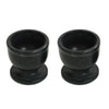 Opulent Marble Egg Vault set of 2