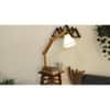 Pascal Beige Jute Floor Lamp with Beige Jute Base