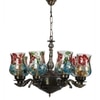 Devansh Gold Antique Wall Mounted Lamp With Beige Jute Shade