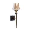 Eliante Luxora Antique Gold Iron Wall Light With E27 Holder In Antique Gold Colour
