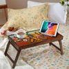 Family Ride Solid Wood Bookshelf and Serving Tray In Multicolour