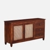 Karen Sheesham Wood Sideboard in Honey Finish