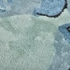 Saraswati Global Little Wool Viscose Hand Tufted Carpet in Granite 5X8 ft