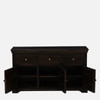 Sheesham Wood Sideboard In Scratch Resistant Warm Chestnut Finish