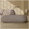 Eliteelegance Wood 2 Seater With Upholstery Non Storage Sofa In Grey Colour